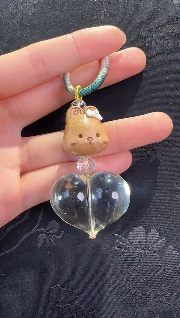 未镶嵌手链水晶爱***睛爱心款