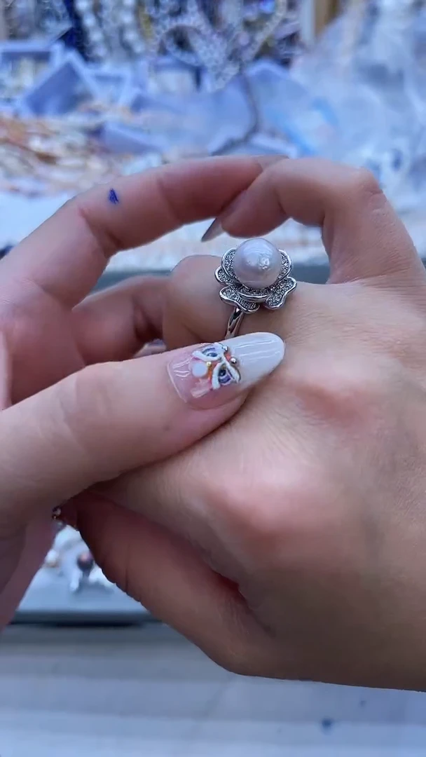 【闪购商品】淡水珍珠戒指未镶嵌17