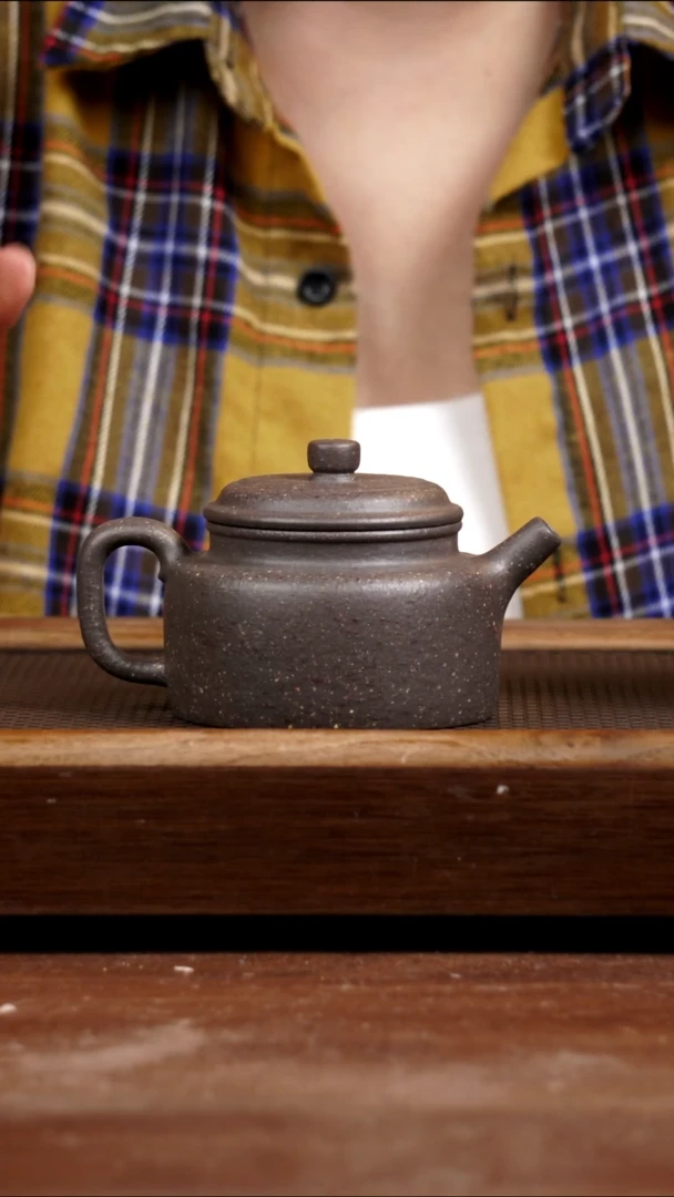 茶壶紫砂8目粗砂天青德钟260CC