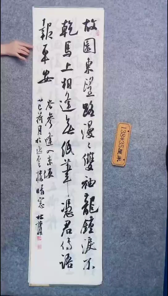 书法131中书协 杜潇书法放漏