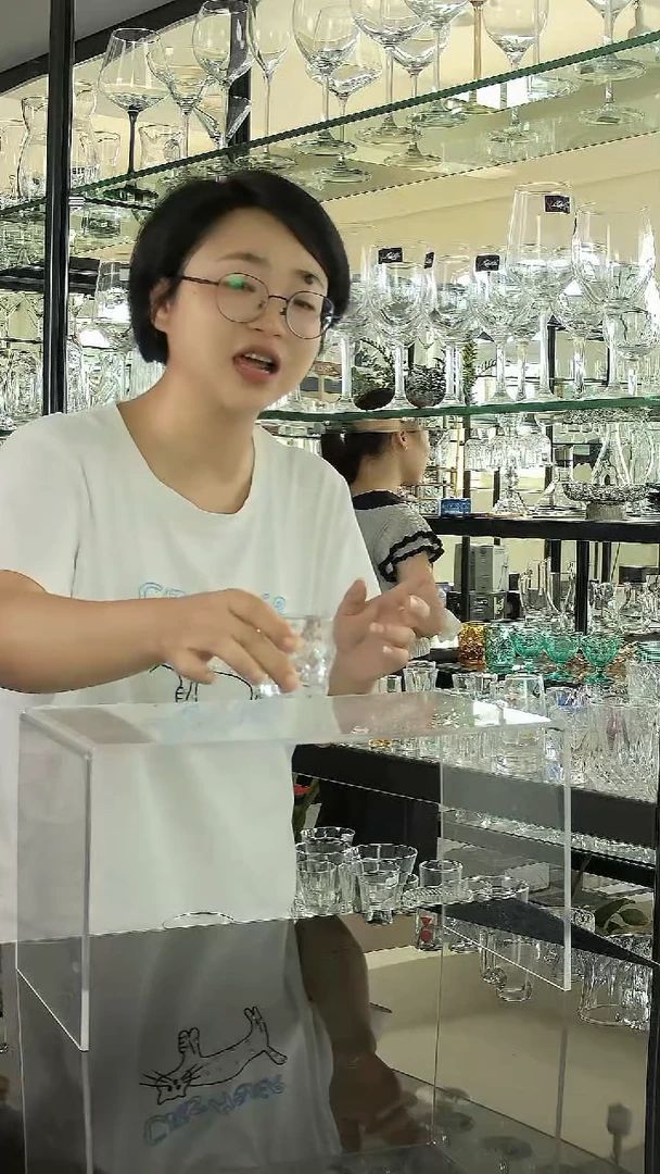 水晶玻璃手柄款c028  6个一组