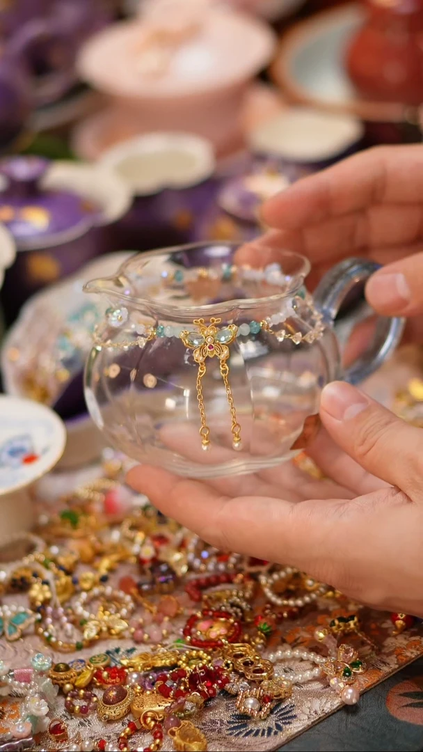 【闪购商品】纳福公道杯+公道杯链子