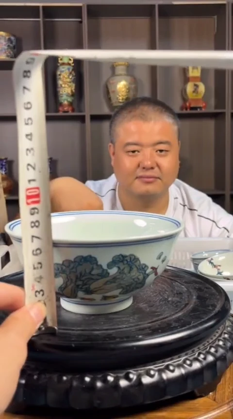 摆件景德镇陶瓷青花摆件72