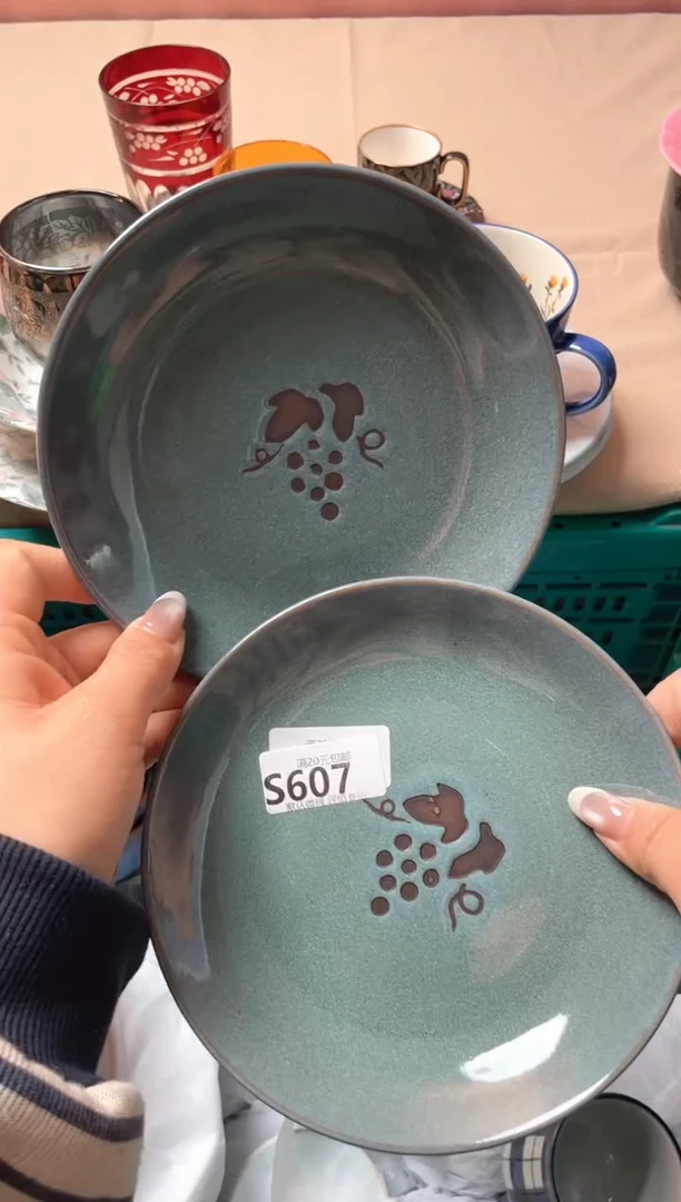 瓷片你***女瓷器瓷器S607