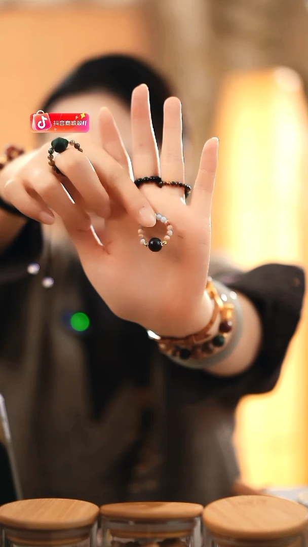 泥塑原创设计戒指