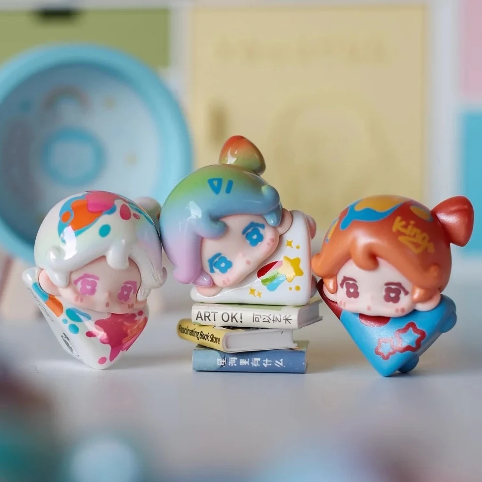 【可洛洛-风吹漫游萌粒】正版盲盒手办可爱礼品礼物