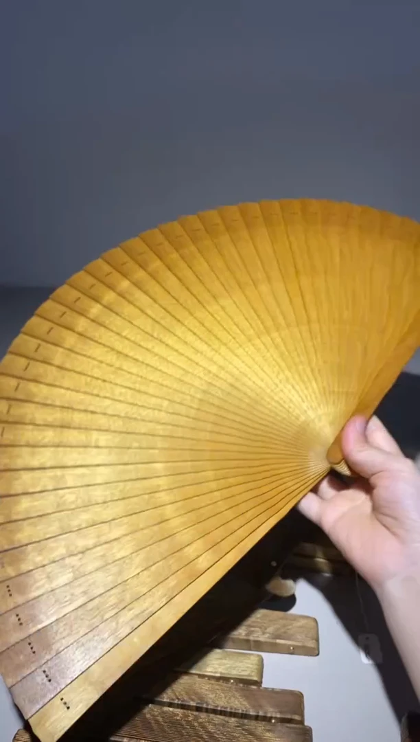 金丝楠28cm金丝楠木小叶桢楠扇621