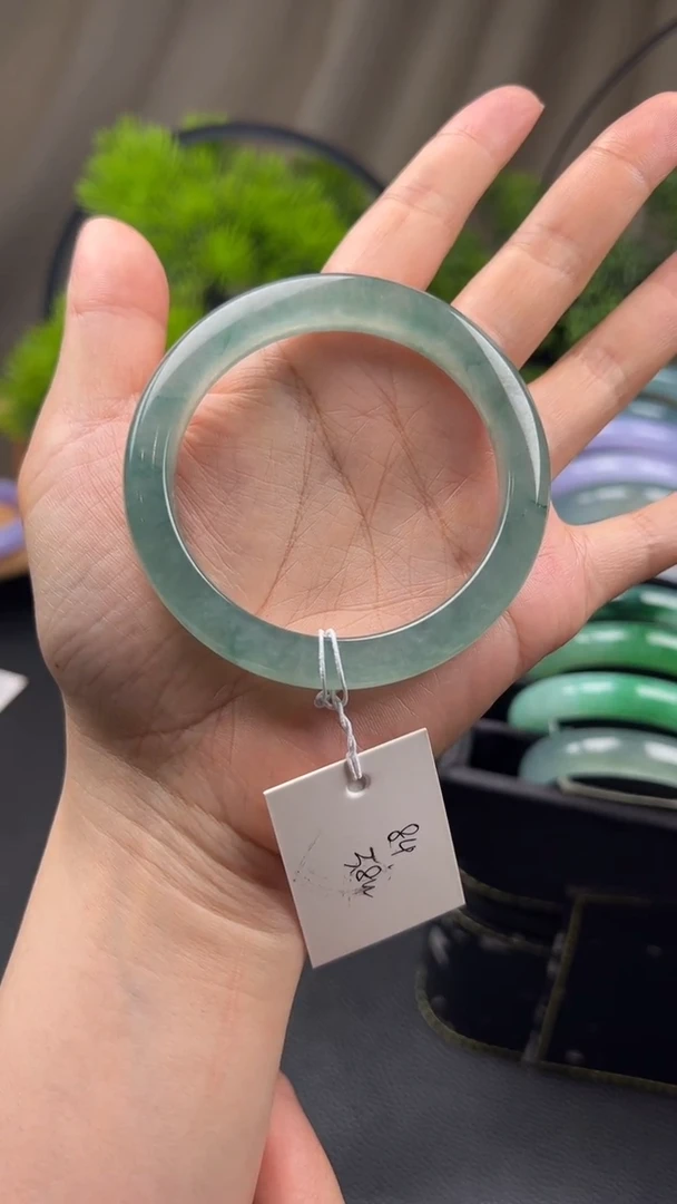 未镶嵌手镯翡翠54.2-9.8-8