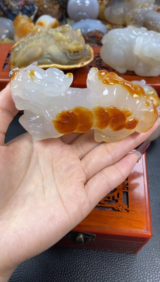 【闪购商品】玛瑙/玉髓手把未镶嵌1