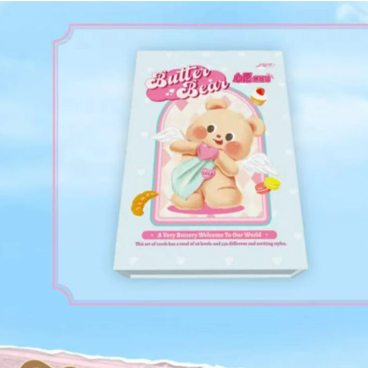 【宠粉拍1K2】JIOJIO Card 黄油小熊第一弹收藏卡牌盲盒