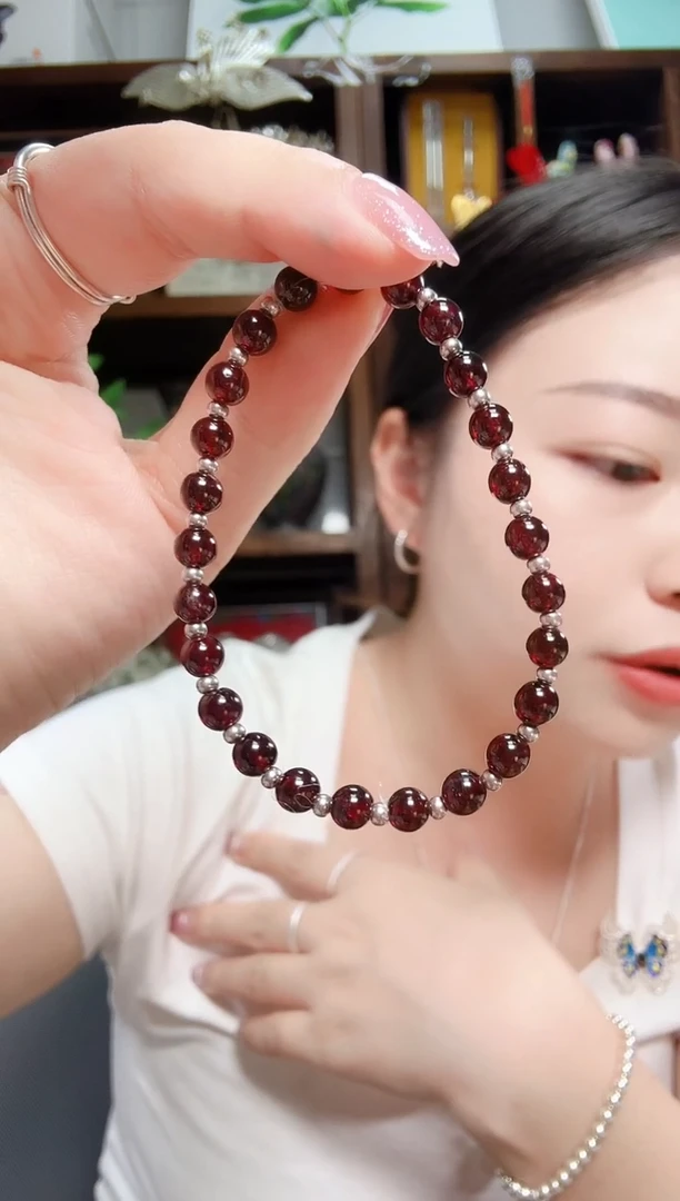 无足银卡5紫牙手串