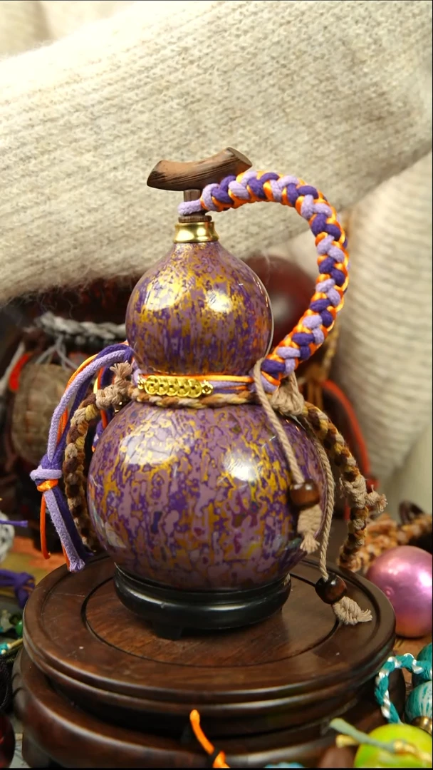 782号500ml左右非遗大漆酒葫芦