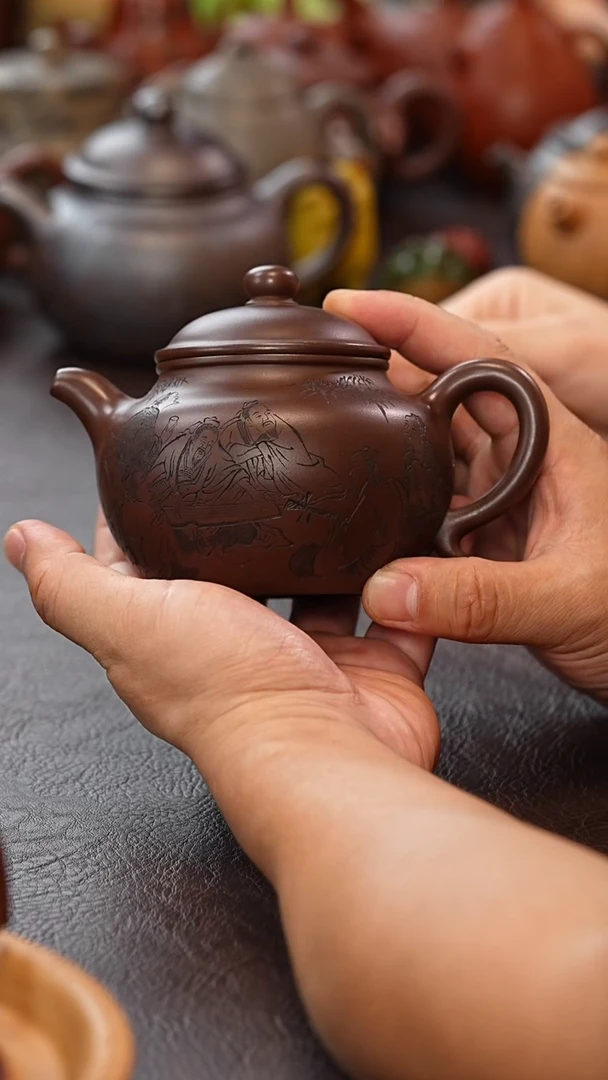 茶壶紫砂G***草莲子