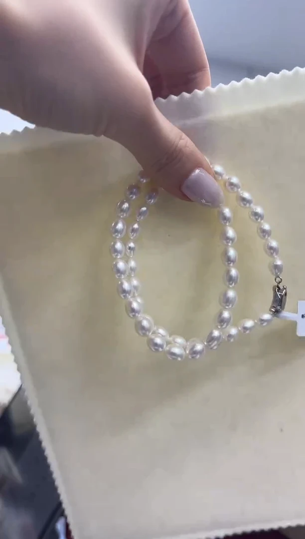 【闪购商品】淡水珍珠项链未镶嵌极光梦瑕仙子