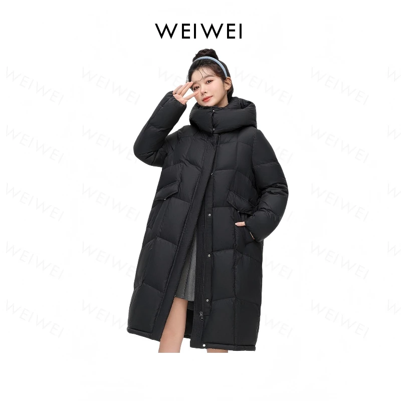 【特价】中长款2025年冬季新款保暖休闲时尚韩羽绒服80574