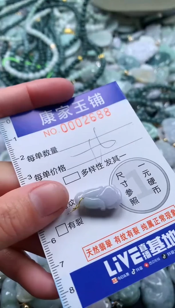 颈饰未镶嵌翡翠2688