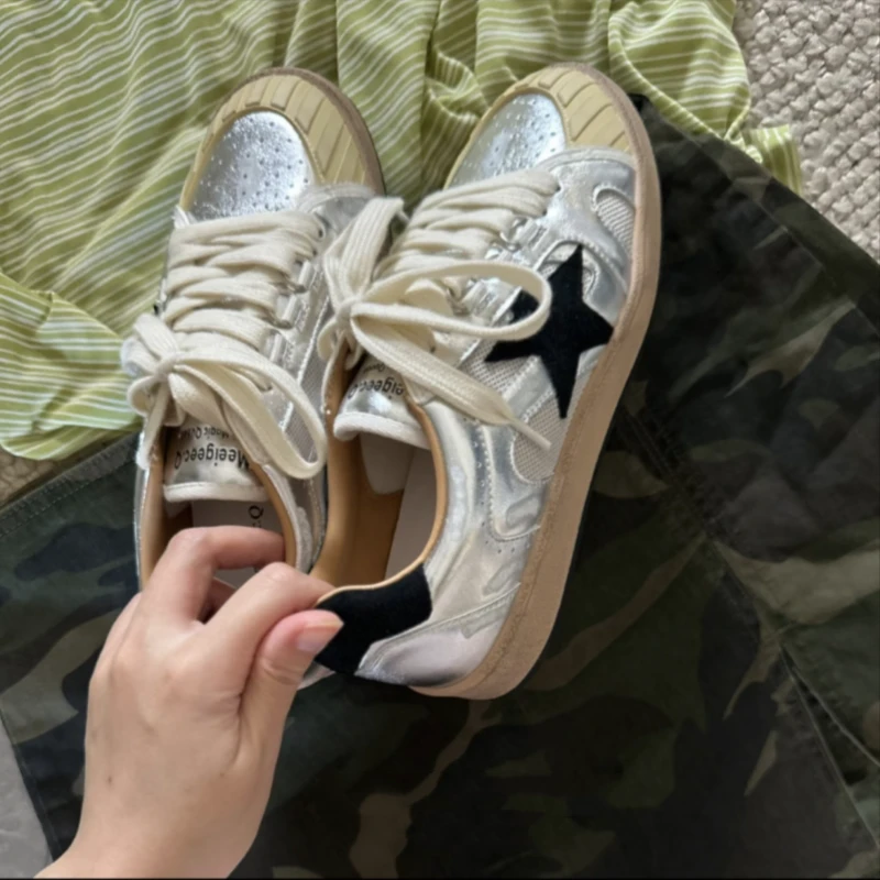 【运费补贴】表姐时尚休闲鞋球鞋小白鞋复古鞋子百搭低帮脏脏鞋