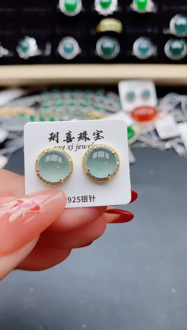 【闪购商品】翡翠戒指银S925镶嵌21321321