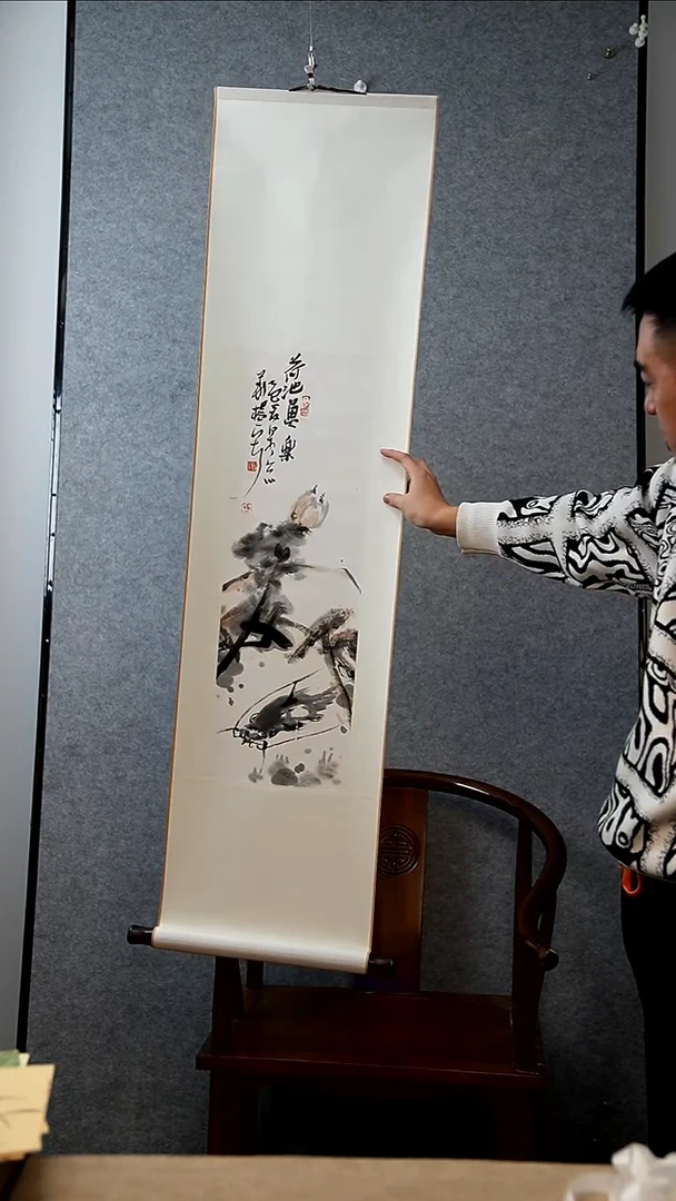 国画杨树玉老师国画卷轴-8523