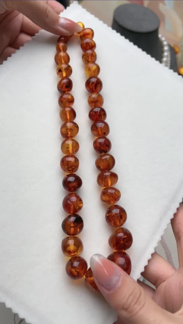 【闪购商品】琥珀项链未镶嵌ew046项链