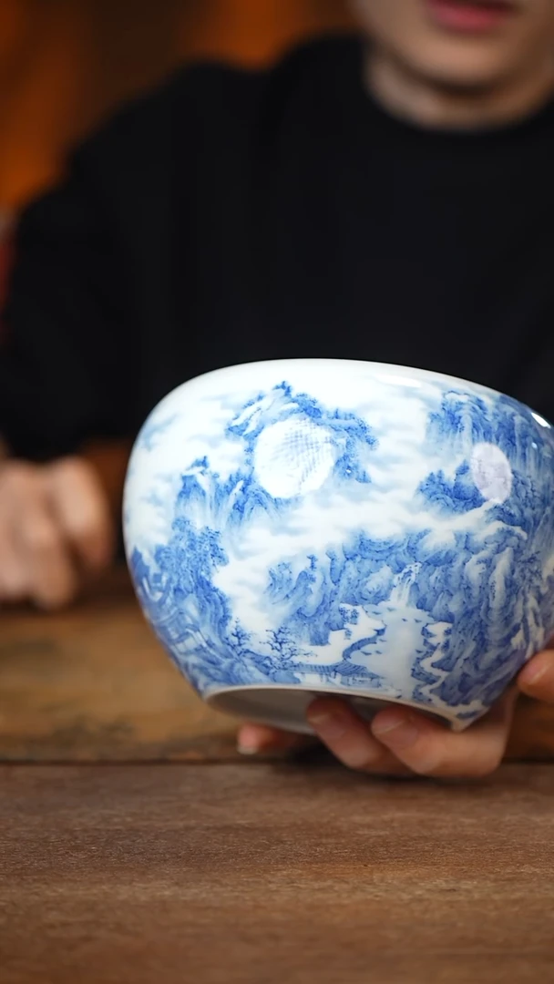 九本造物 江山秋色苹果樽