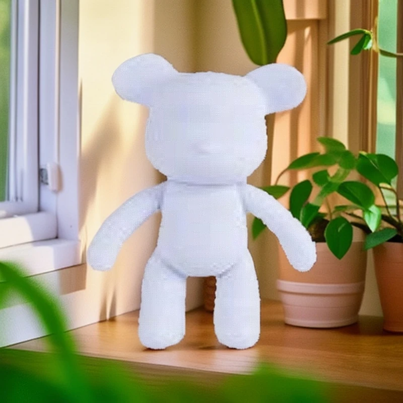 公主轻奢桌面台面暴力熊玄关客厅高级感潮玩桌面摆件