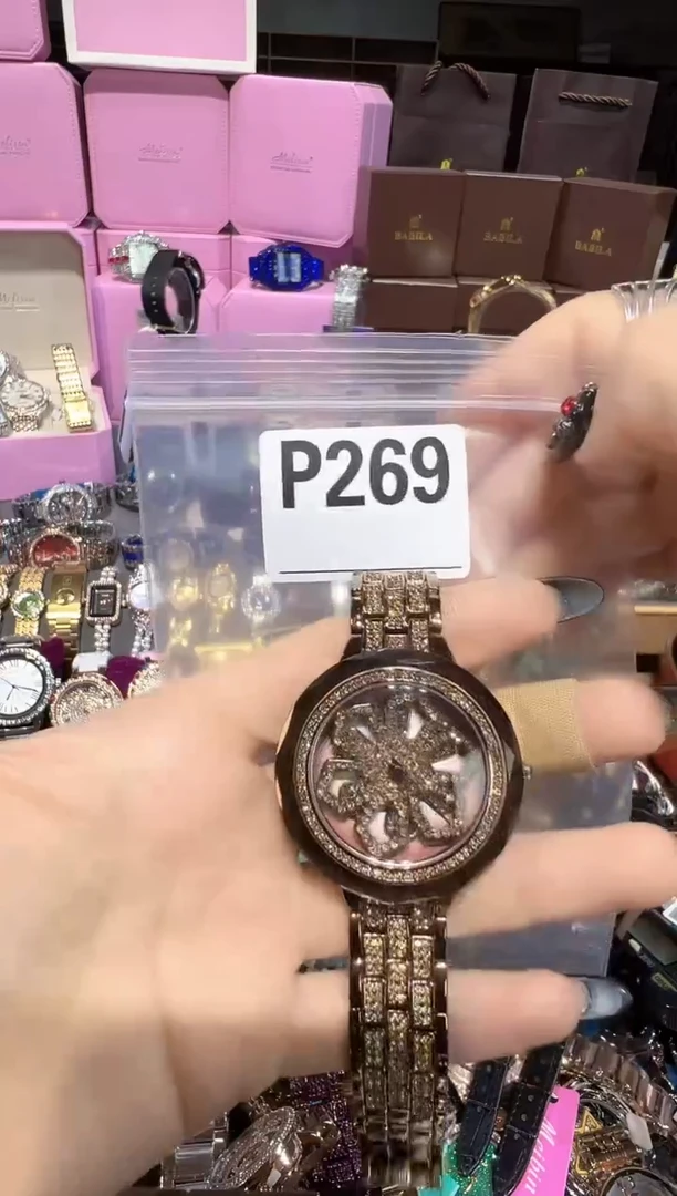 石英机芯不锈钢不锈钢直播定闪专用