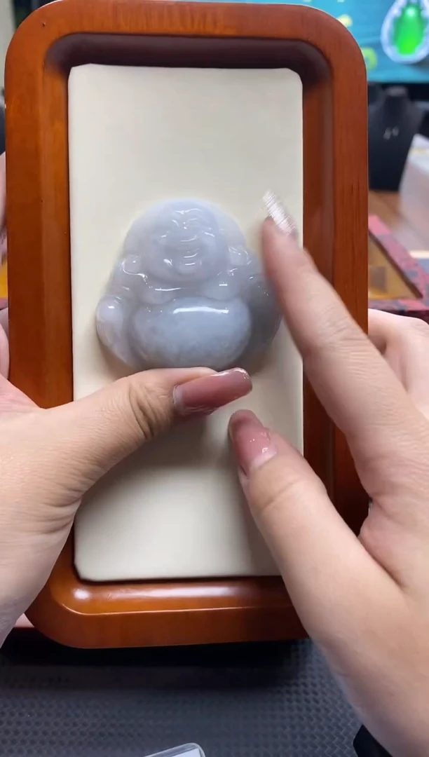 翡翠未镶嵌项链天然缅甸A货翡翠362