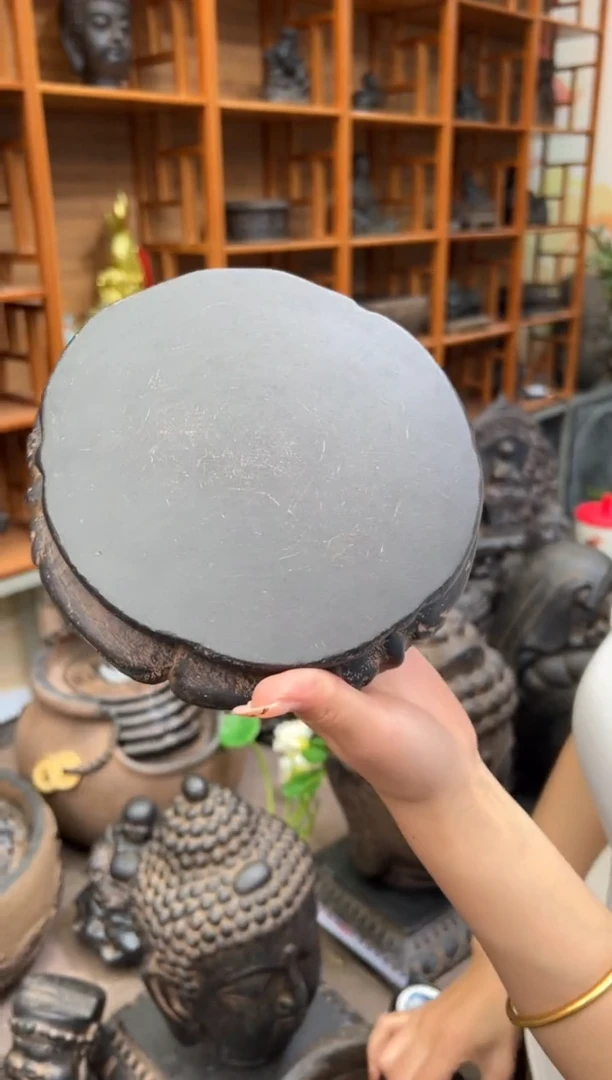陶土【火山泥】金箍坛底座