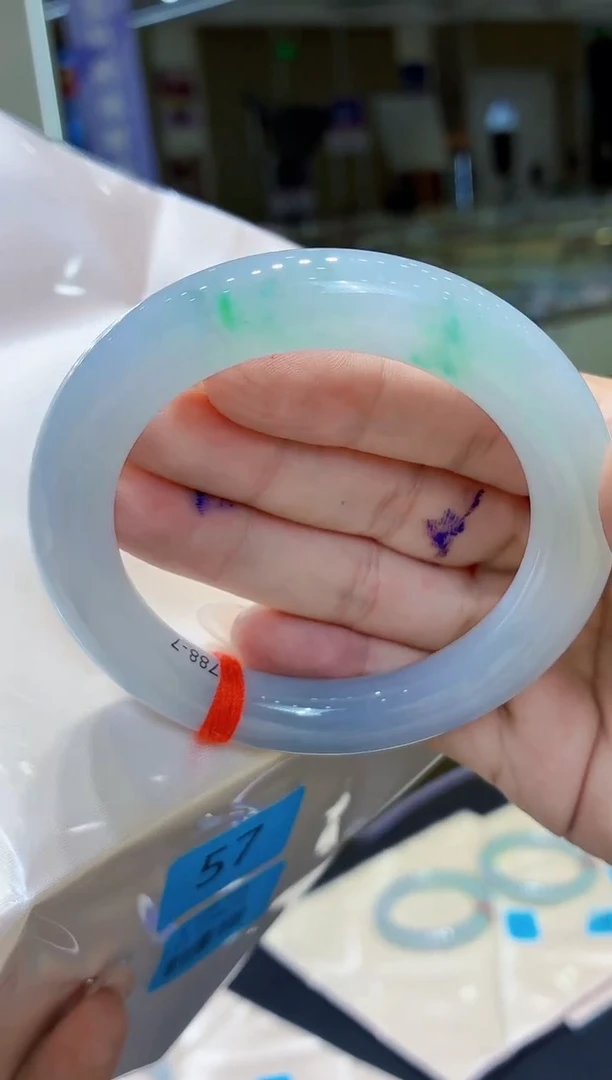 未镶嵌手镯翡翠翡翠手镯57-59