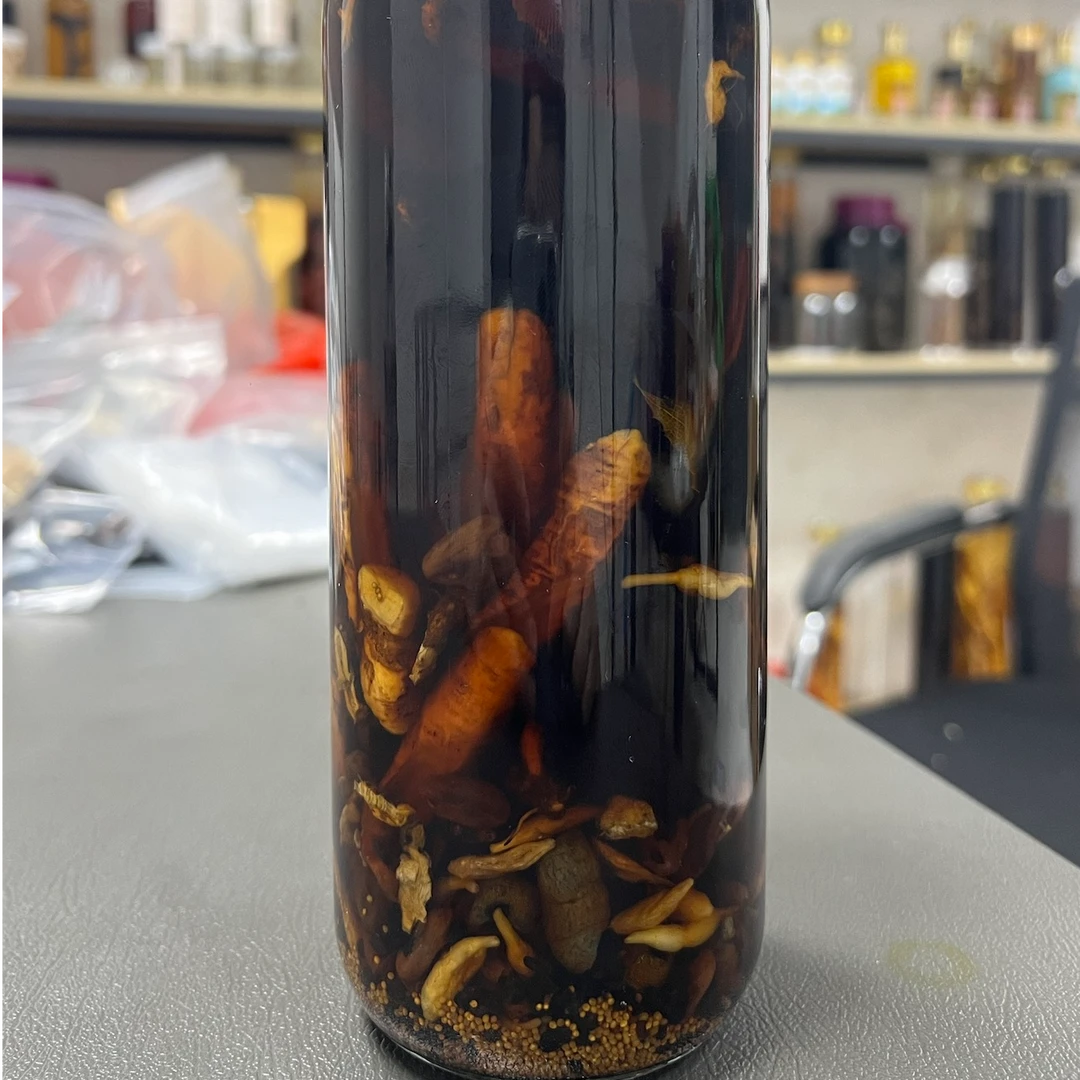 2；张一玲家的纯粮食米酒浸泡高端滋补材料露酒1瓶～包邮发货