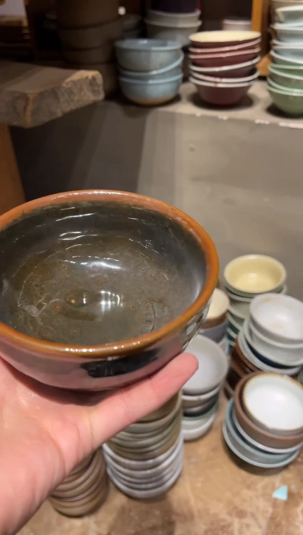 【闪购商品】瓷片124  微瑕米饭碗1个