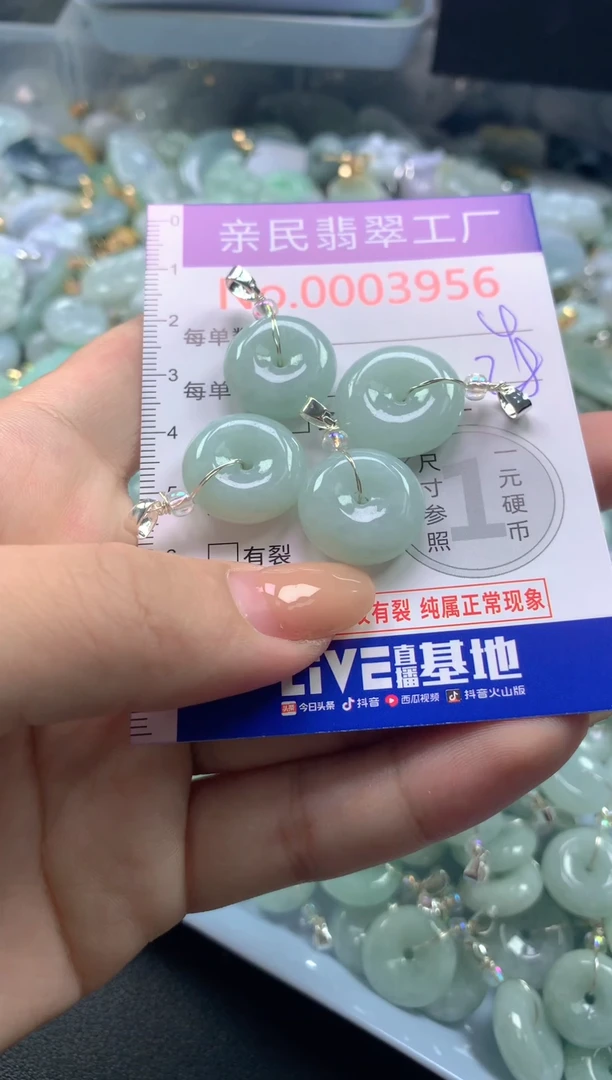 颈饰未镶嵌翡翠3956