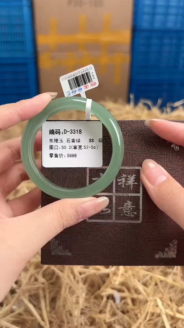 未镶嵌手镯石英质玉D-3318