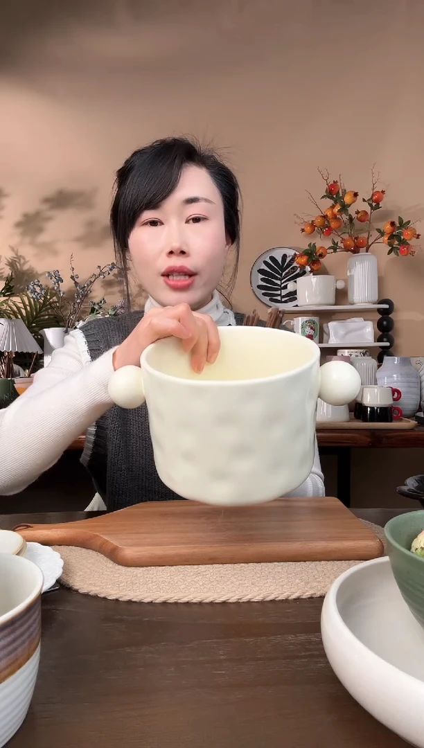 【闪购商品】瓷片6.3英寸球球钵钵鸡碗微瑕