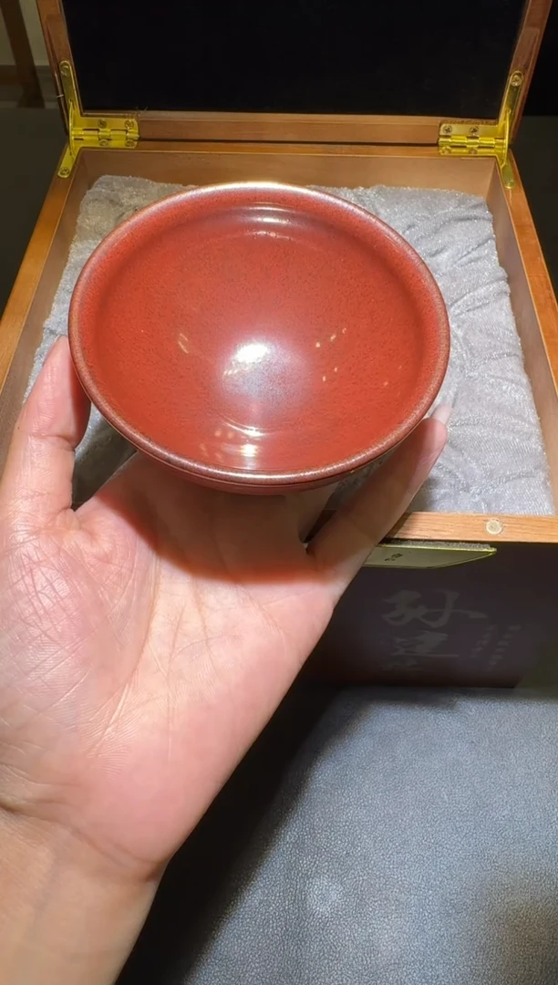 茶盏孙建兴柿红69