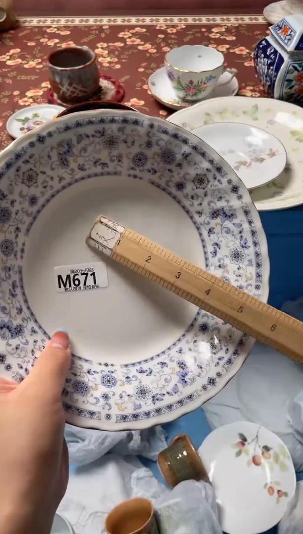 瓷片小**学瓷器瓷器M671