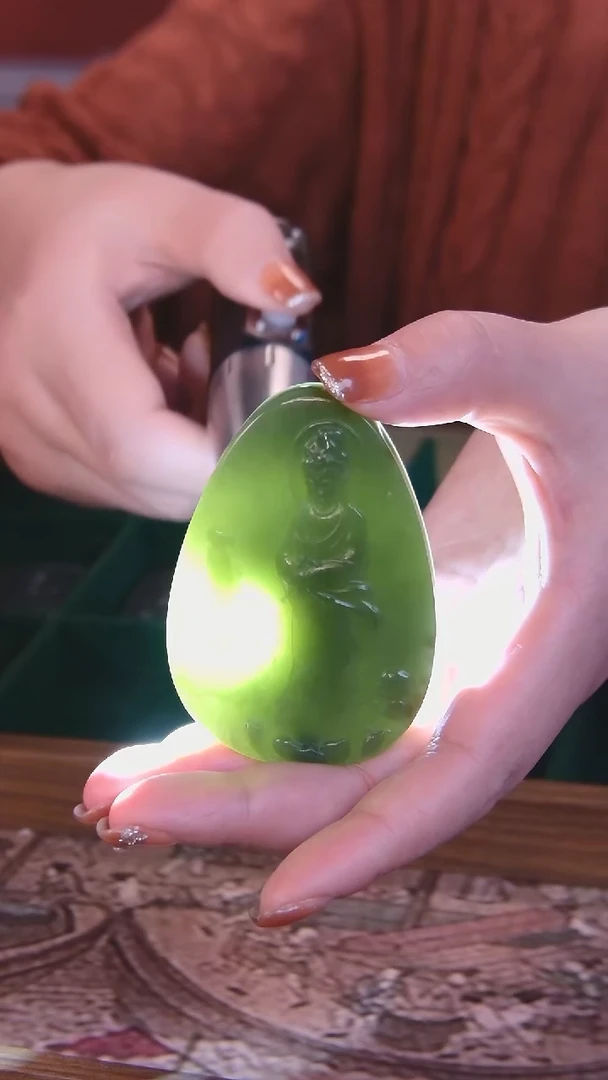 【闪购商品】和田玉（碧玉）挂件未镶嵌和田玉（以主播展示为准）