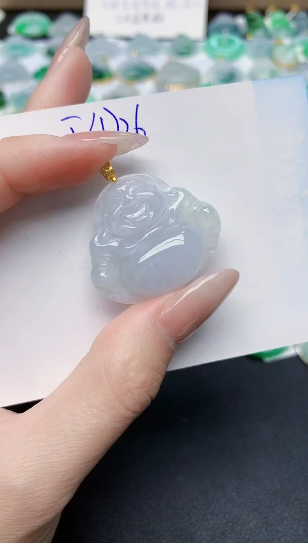 颈饰未镶嵌翡翠天然缅甸A货翡翠百元以上9元证书费自理