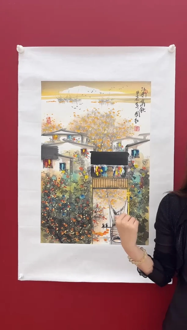 国画张国红老师画作