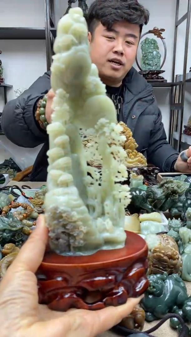 【闪购商品】和田玉摆件未镶嵌1