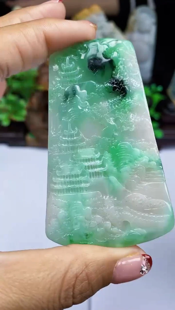 【闪购商品】翡翠颈饰未镶嵌翡翠A货