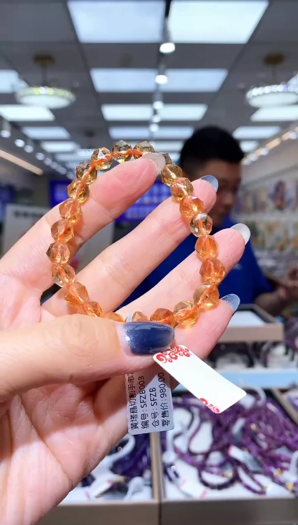 水晶手链未镶嵌FSZB003多样性发一