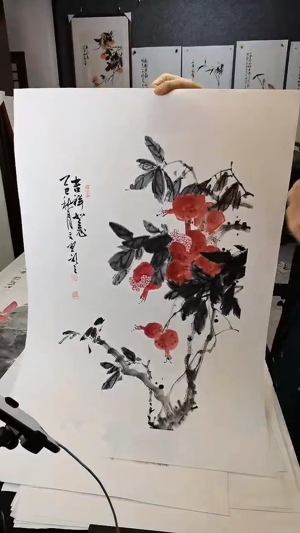 吉祥如意68*46cm