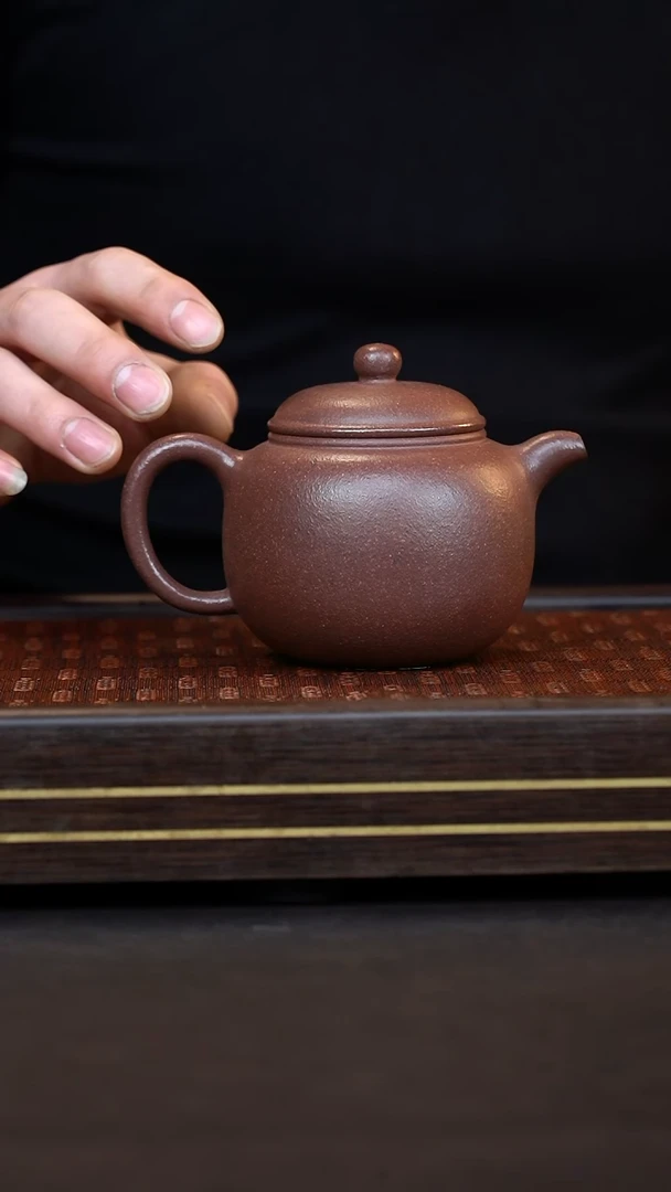 【闪购商品】紫砂茶壶千禧紫泥   匏尊