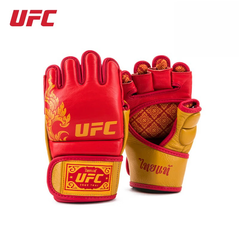 UFC【疯狂星期4】MMA训练用分指搏击手套拳套拳击手套