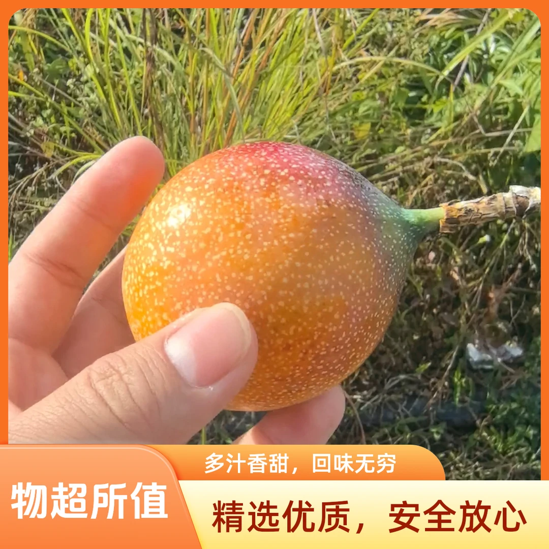 仙野I热情果西双版纳特产水果独特水果纯甜无酸新鲜水果热带水果