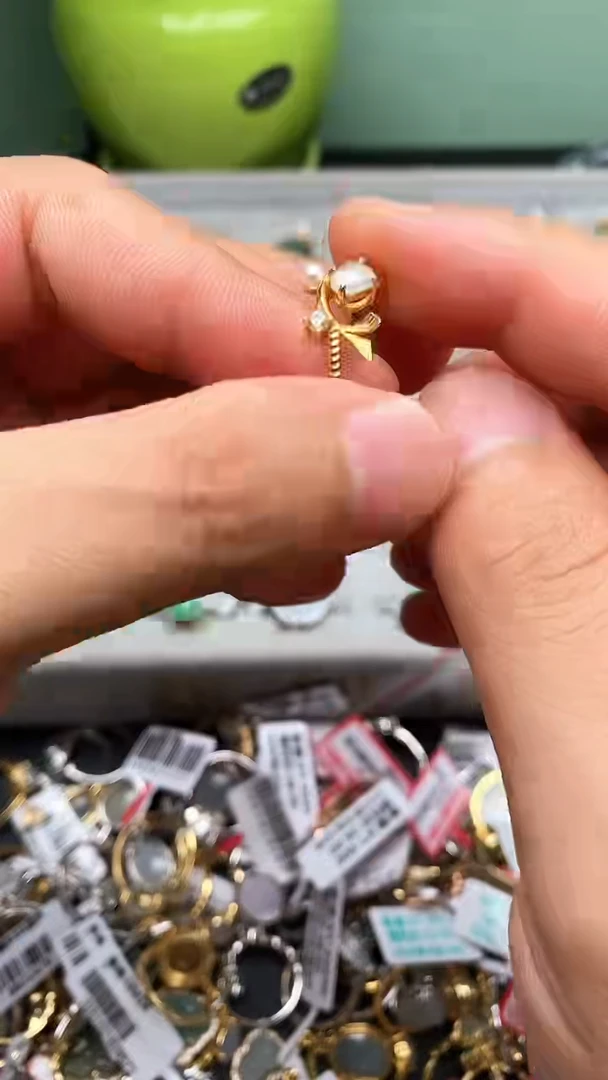 银S925镶嵌戒指翡翠天然翡翠支持复检11   7-7