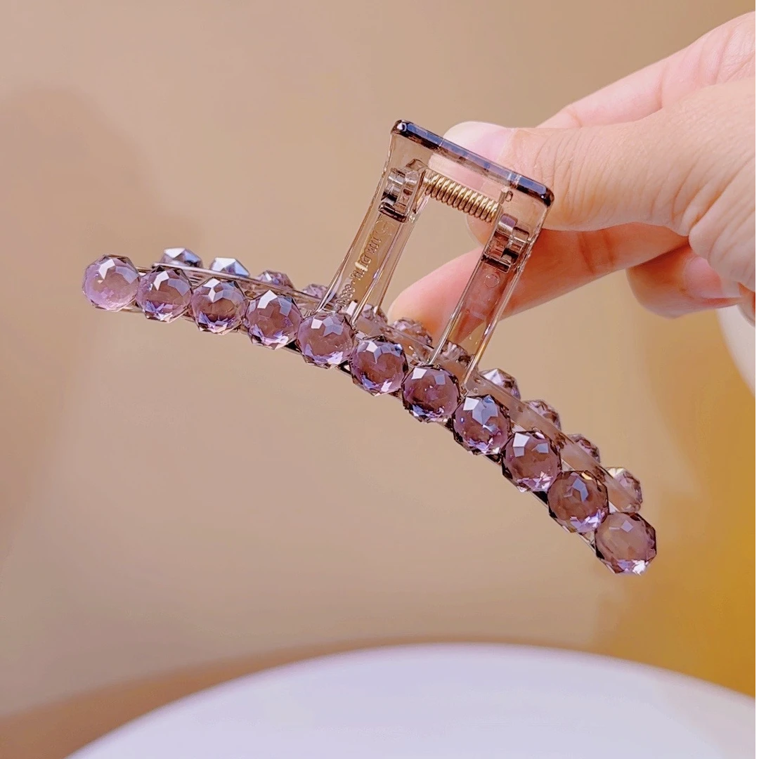 极简风发卡抓夹女大抓夹少女风饰品百搭日韩法式发夹