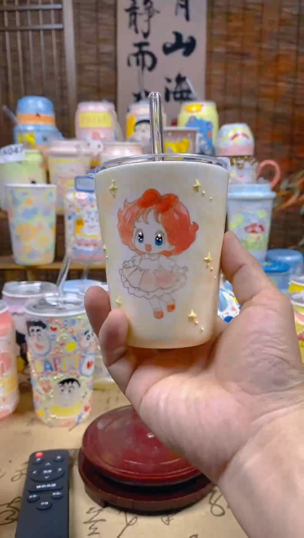 杯子景德镇可爱陶瓷杯